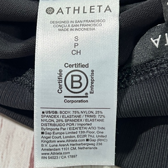 Athleta Venice Cargo Jogger - Small - high rise black stretch active pant - Picture 14 of 16